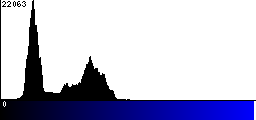Blue Histogram