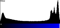 Blue Histogram