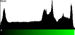Green Histogram