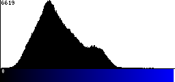 Blue Histogram
