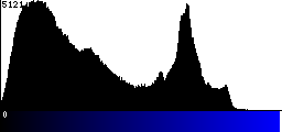Blue Histogram