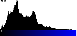 Blue Histogram