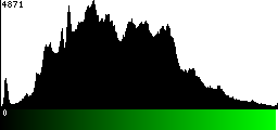 Green Histogram