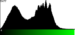 Green Histogram