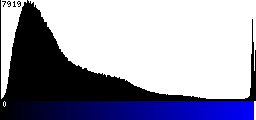 Blue Histogram
