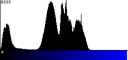 Blue Histogram