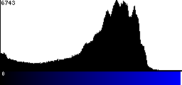 Blue Histogram