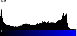 Blue Histogram