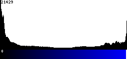 Blue Histogram