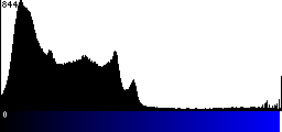 Blue Histogram