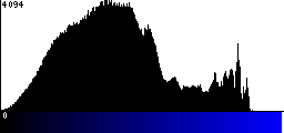 Blue Histogram