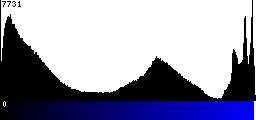 Blue Histogram