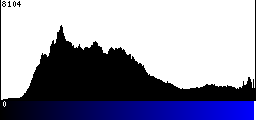Blue Histogram