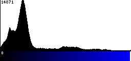 Blue Histogram