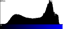 Blue Histogram