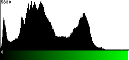 Green Histogram