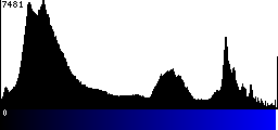 Blue Histogram