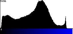 Blue Histogram