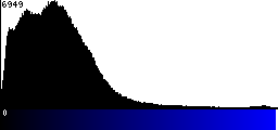 Blue Histogram