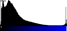 Blue Histogram