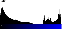 Blue Histogram