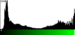 Green Histogram