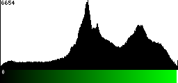 Green Histogram