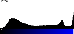 Blue Histogram