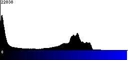 Blue Histogram
