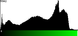 Green Histogram