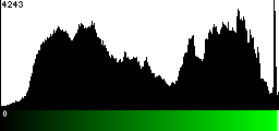 Green Histogram