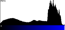 Blue Histogram