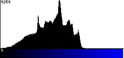 Blue Histogram