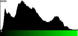 Green Histogram