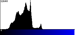 Blue Histogram