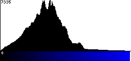 Blue Histogram