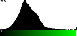 Green Histogram