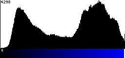 Blue Histogram
