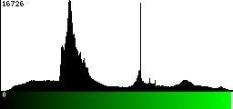 Green Histogram
