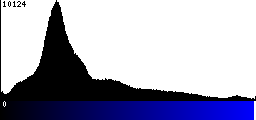 Blue Histogram