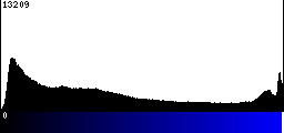 Blue Histogram