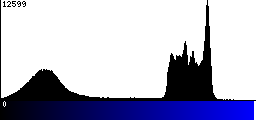 Blue Histogram