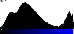 Blue Histogram