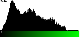 Green Histogram