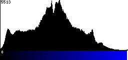 Blue Histogram