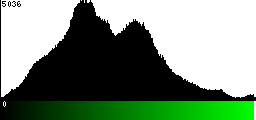Green Histogram