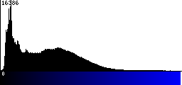 Blue Histogram