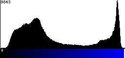 Blue Histogram