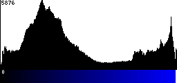 Blue Histogram