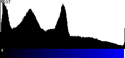Blue Histogram